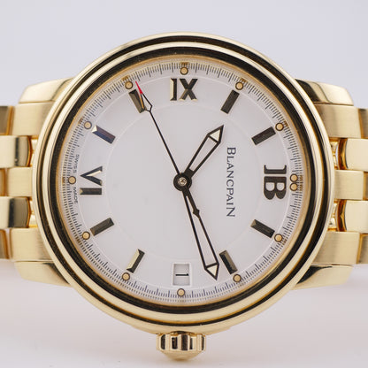 Blancpain Léman Ultra Slim Gelbgold 2101-1418 - 1998  "Archiveauszug-Revision 2025"