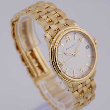 Blancpain Léman Ultra Slim Gelbgold 2101-1418 - 1998  "Archiveauszug-Revision 2025"