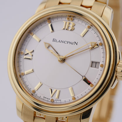 Blancpain Léman Ultra Slim Gelbgold 2101-1418 - 1998  "Archiveauszug-Revision 2025"