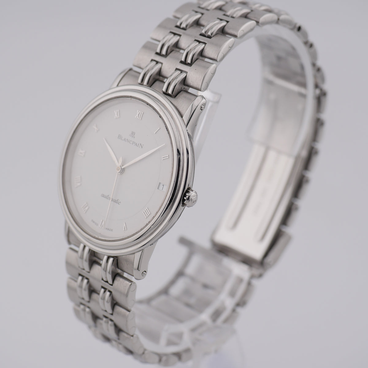 Blancpain Villeret Ultraflach Stahl 1151-1127-11