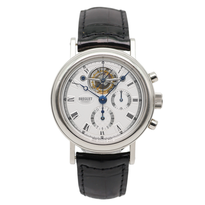Breguet Classique Complications Tourbillon Chronograph Weißgold 3577