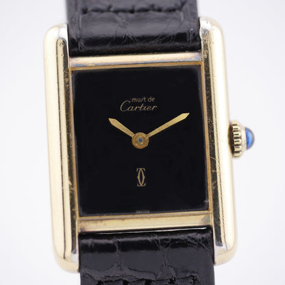 Cartier Tank Vermeil Silber / Vergoldet 3 66001