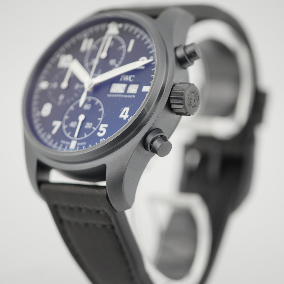 IWC Fliegeruhr Chronograph Keramik IW387905 "Tribute to 3705" - 2021