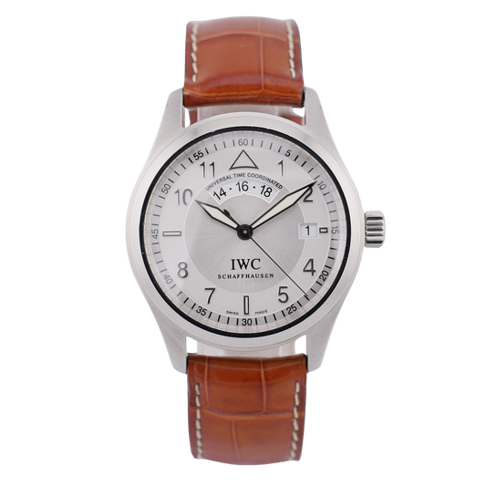 IWC Fliegeruhr Spitfire UTC Stahl IW325107