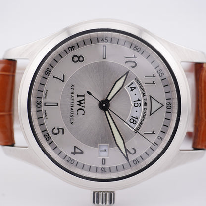 IWC Fliegeruhr Spitfire UTC Stahl IW325107