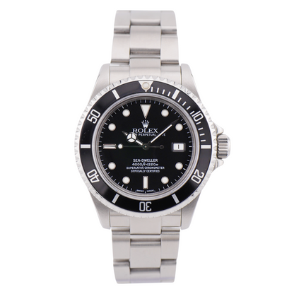 Rolex Sea-Dweller Stahl 16600 - 2001 "Rolex Service 08/26"