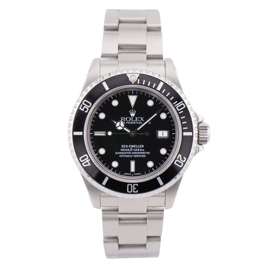 Rolex Sea-Dweller Stahl 16600 - 2001 "Rolex Service 08/26"
