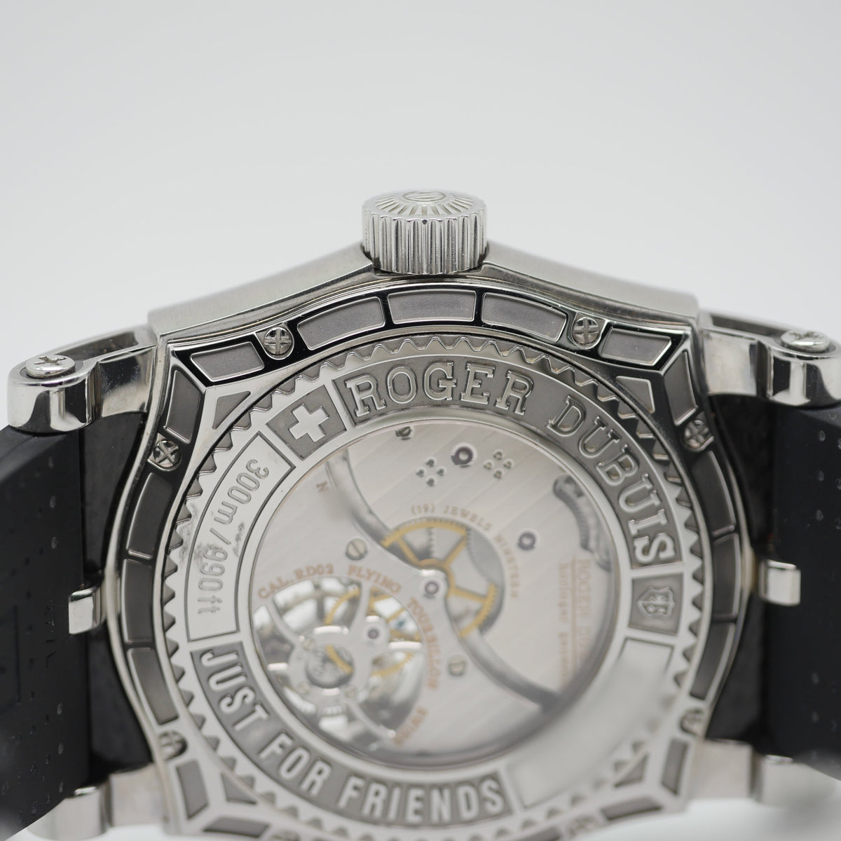 Roger Dubuis Easy Diver Tourbillon Just for Friends Stahl SE48.02.9