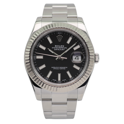 Rolex Datejust II Stahl 116334 - 2012 "Rolex-Service 2021"