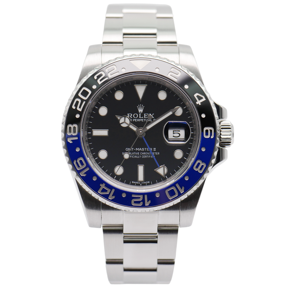 Rolex GMT-Master II Stahl 116710BLNR - 2015