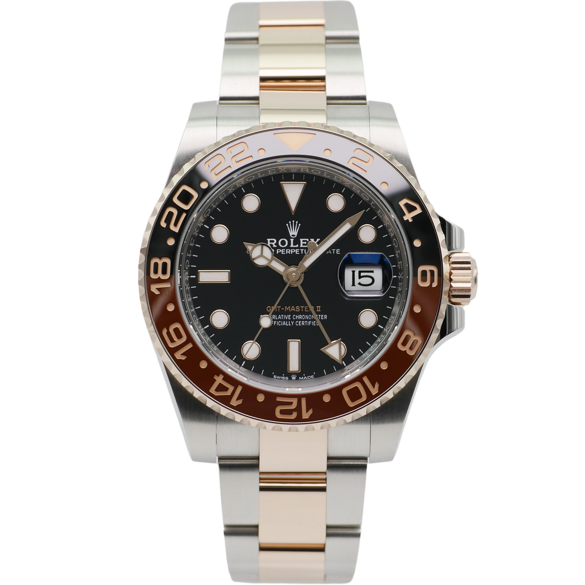 Rolex GMT-Master II Stahl / Rosé 126711CHNR - 2021