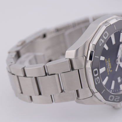 TAG Heuer Aquaracer Calibre 5 Stahl WAY2017 - 2016